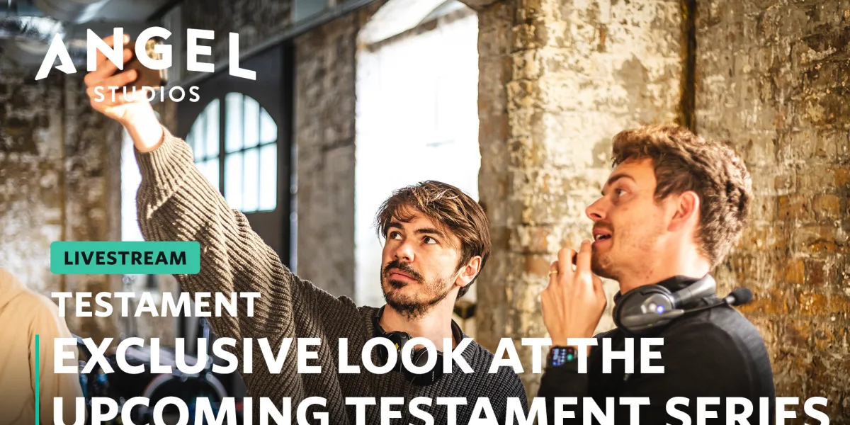 Testament Livestream An Exclusive First Look Into the Filming of