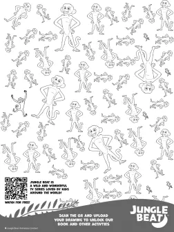 Find The Jumping Monkey Activity Book