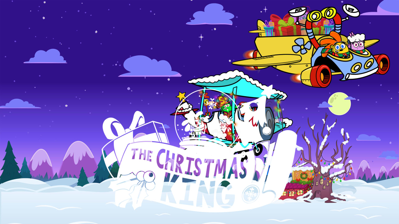 Christmas King a Garden Cartoon Holiday Movie
