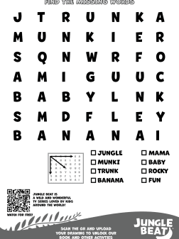 Word Search Activity Book