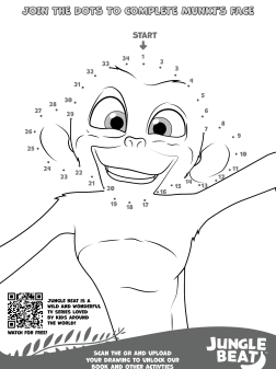 Munki Connect The Dots Activity Book