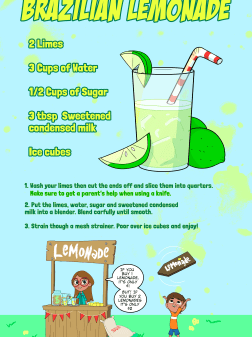 Brazilian Lemonade Recipe
