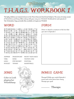 Chapter 1 T.H.A.G.S. Workbook