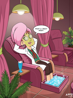 Judy Spa Day Wallpaper