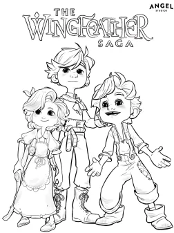 The Wingfeather Saga Coloring Book