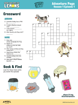 Season 1 Episode 1 Adventure Page