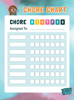 Chore Chart Adventure Page