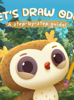 Let's Draw Odo Coloring Page