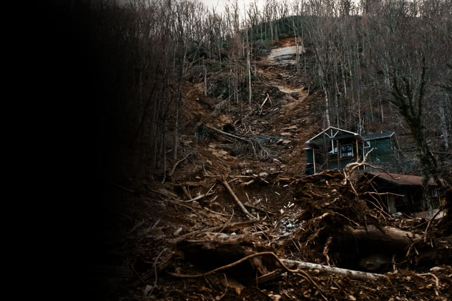 Scars on the Mountain