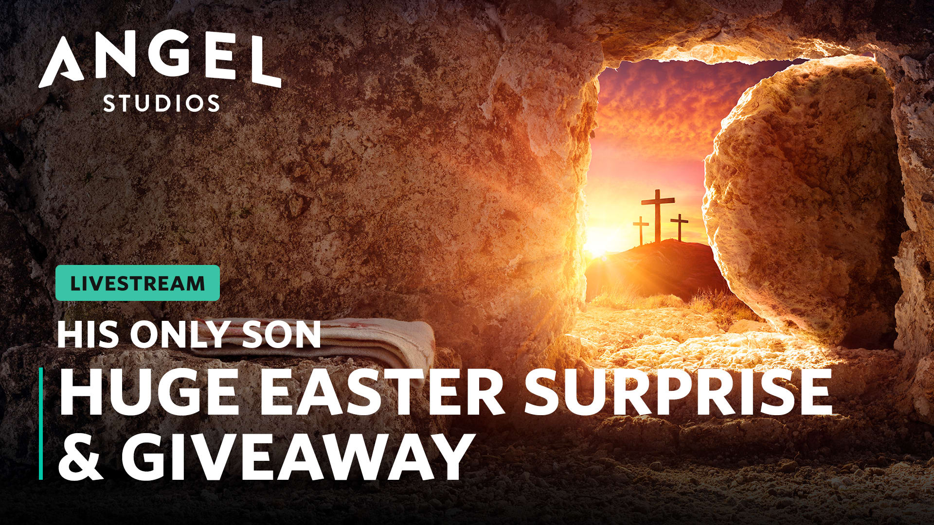 His Only Son | Easter Announcement from Director Livestream Thumbnail