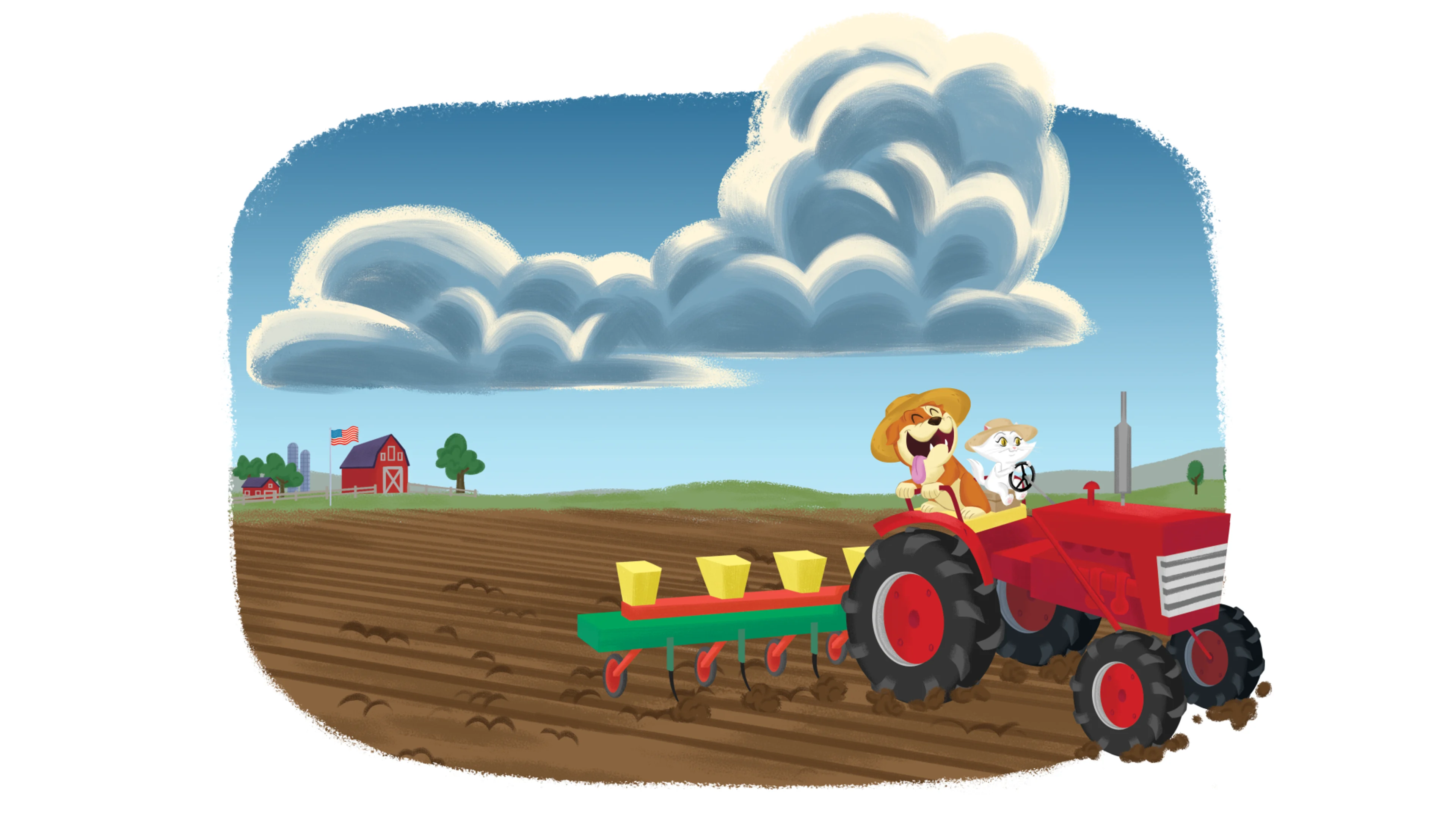 Let's Visit an American Farm