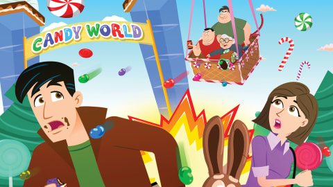 The Candy World Crash