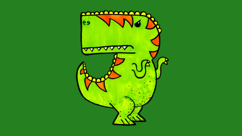 How to Draw a T-Rex