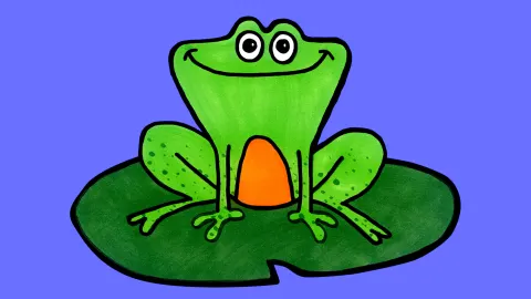How to Draw a Frog