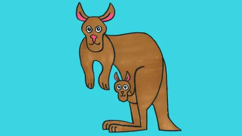 How to Draw a Kangaroo