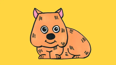 How to Draw a Wombat