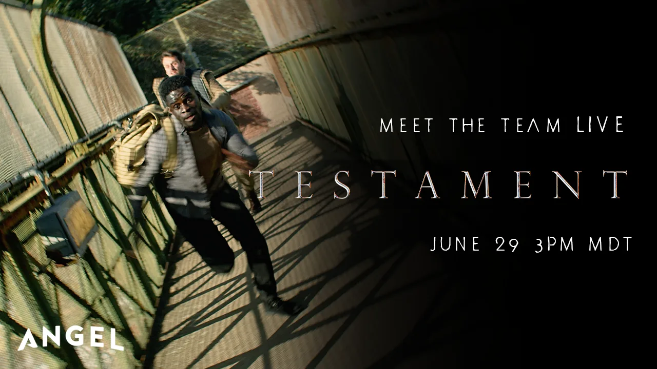 TESTAMENT: The Journey Begins Livestream Thumbnail
