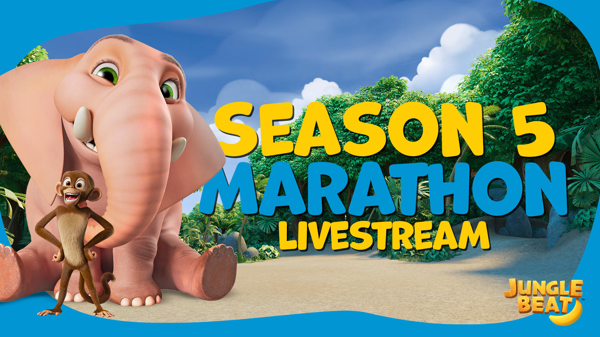 Jungle Beat Season 5 Watch Party! Livestream Thumbnail