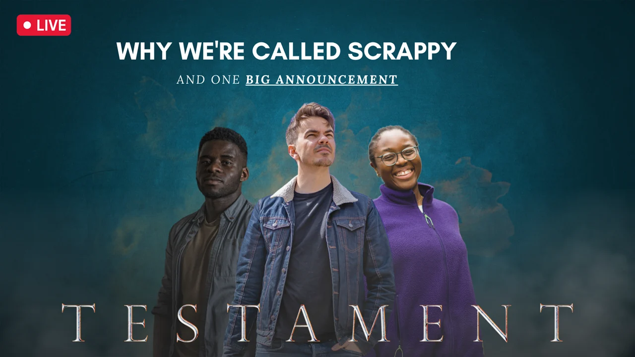 Big Announcement And Why We’re Called Scrappy Livestream Thumbnail