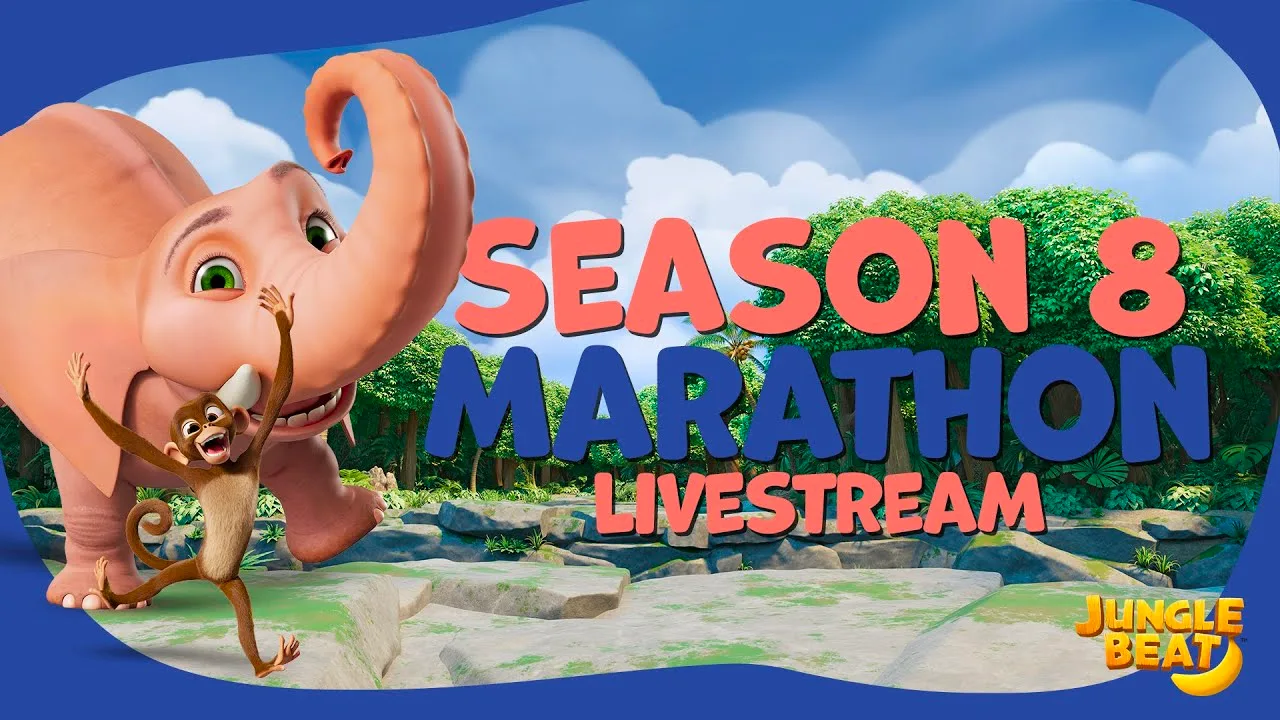 Jungle Beat Season 8 Marathon!  Livestream Thumbnail