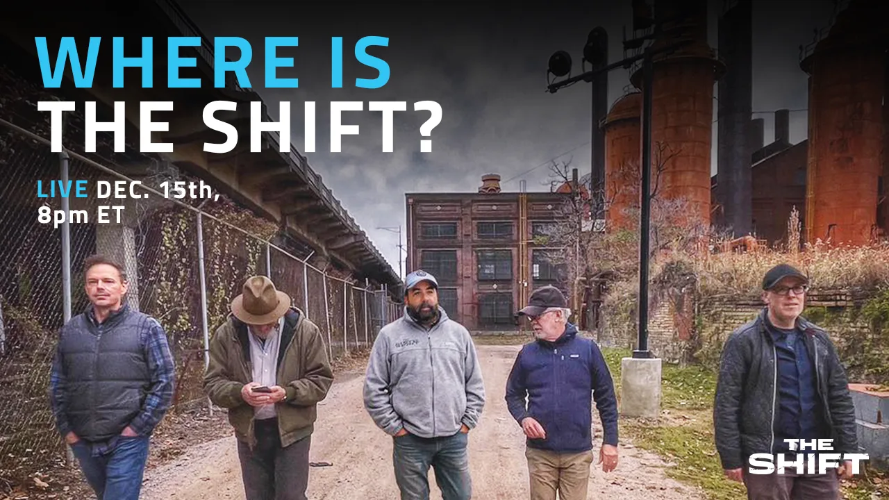 Where is THE SHIFT? Livestream Thumbnail