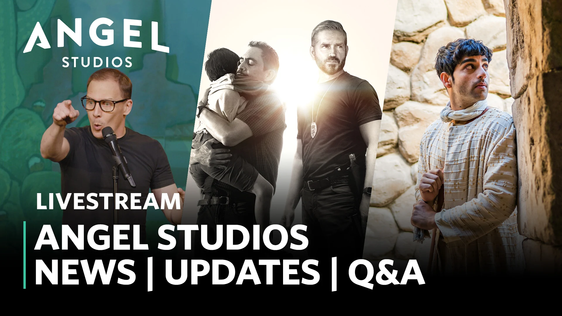 Angel Original Sound of Freedom Success + Anti-Trafficking Expert Live Livestream Thumbnail