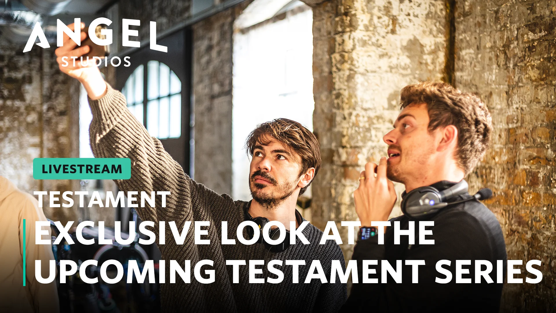 An Exclusive First Look Into the Filming of Testament: The Series Livestream Thumbnail