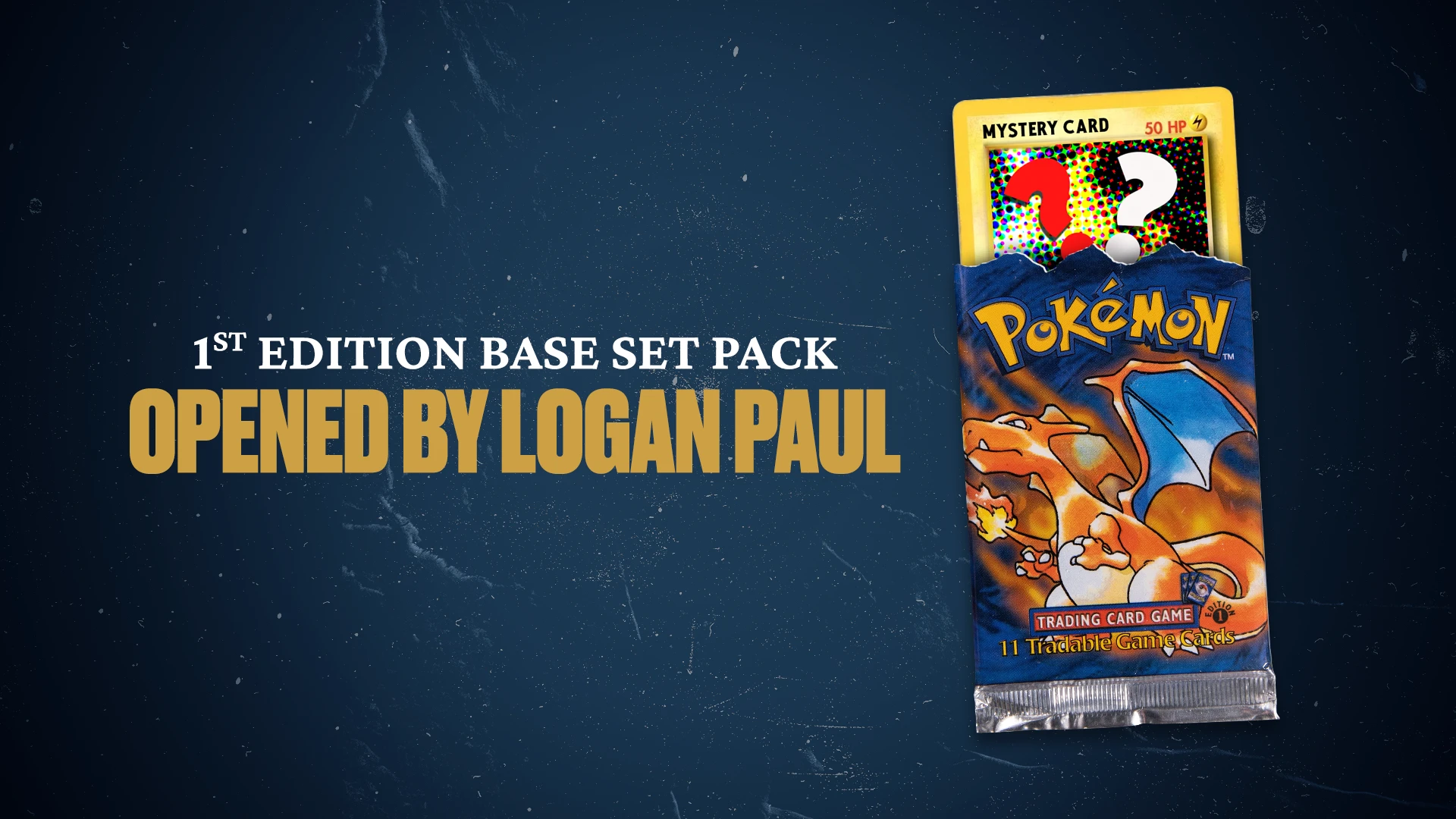 Opened First Edition Base Booster Pack