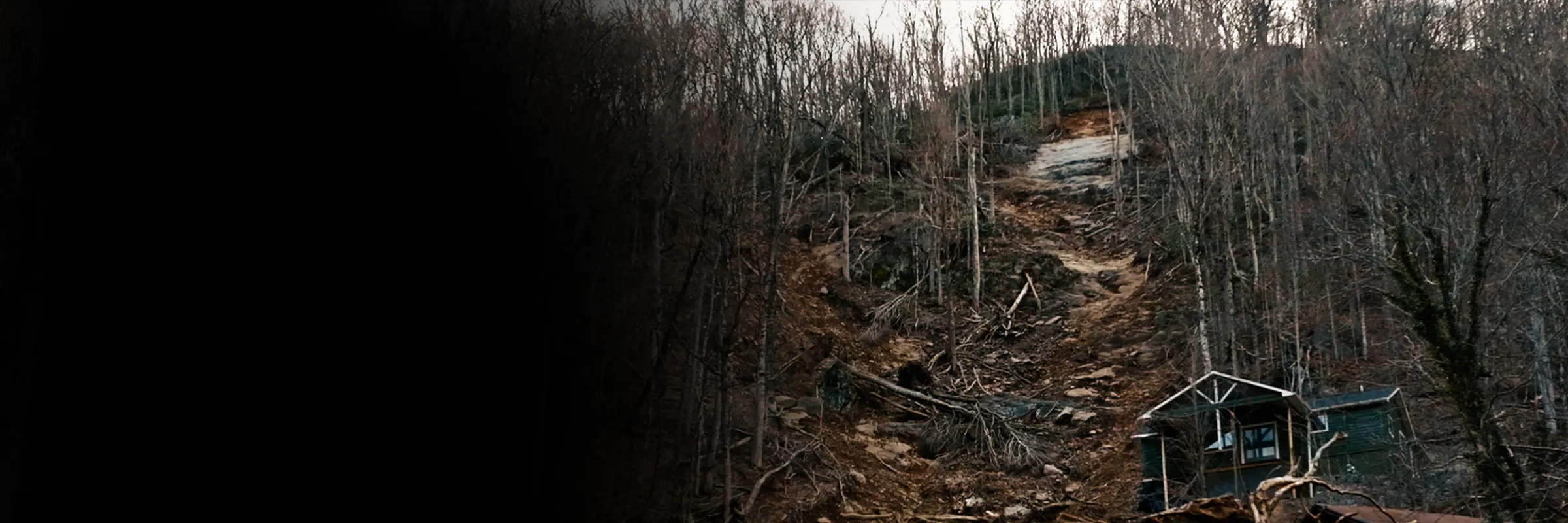Scars on the Mountain