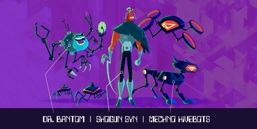 Antagonists in The Axiom Chronicles 