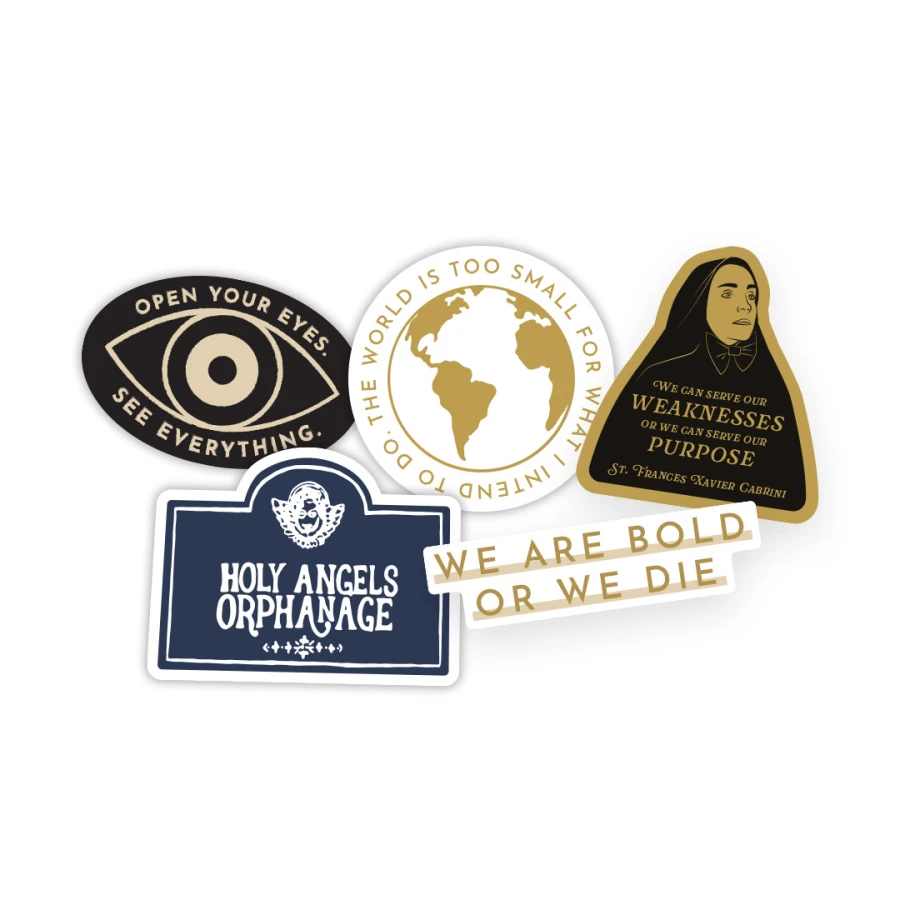 Cabrini Sticker Set 