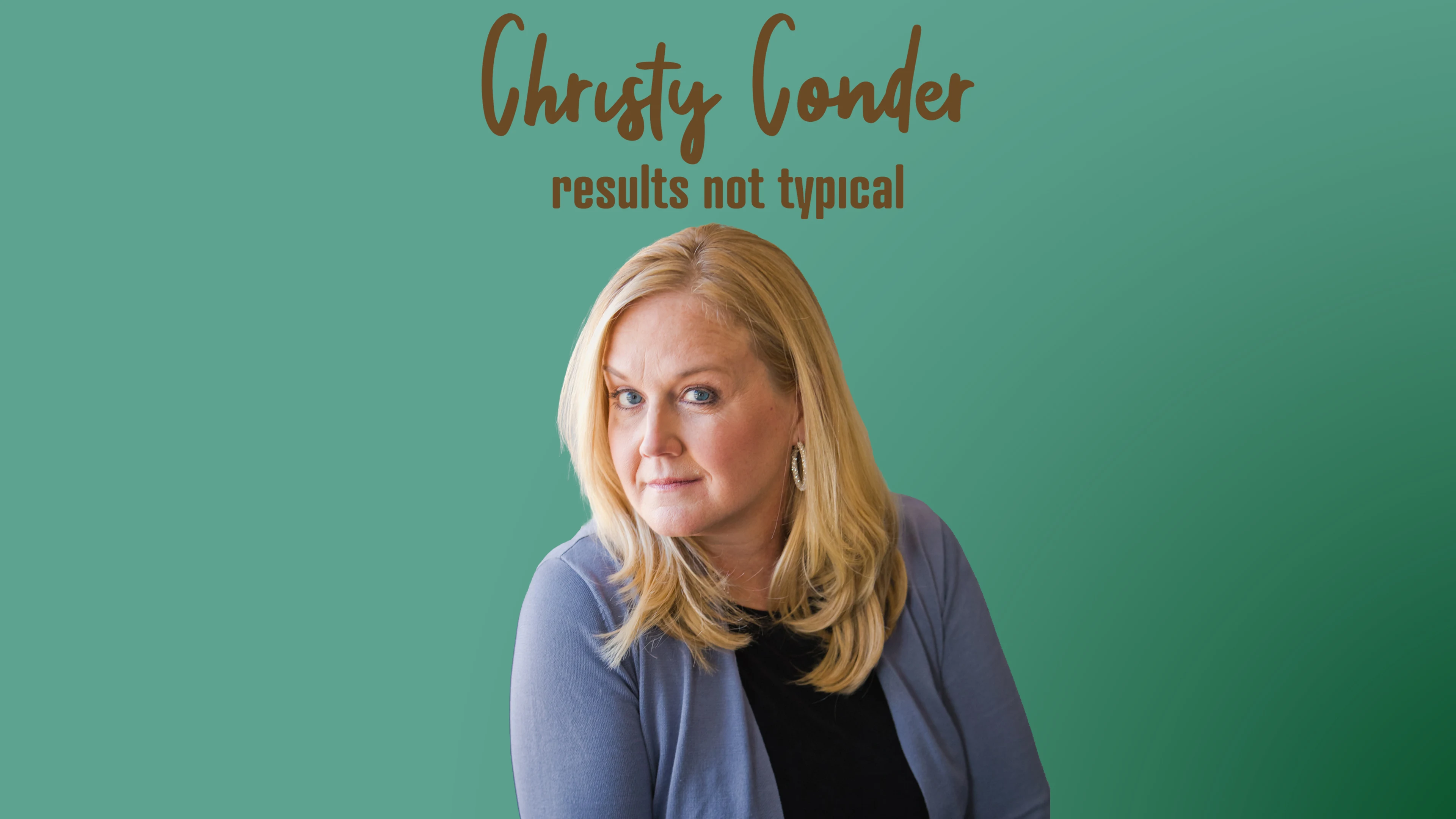 Dry Bar Spotlight: Christy Conder’s Results Not Typical
