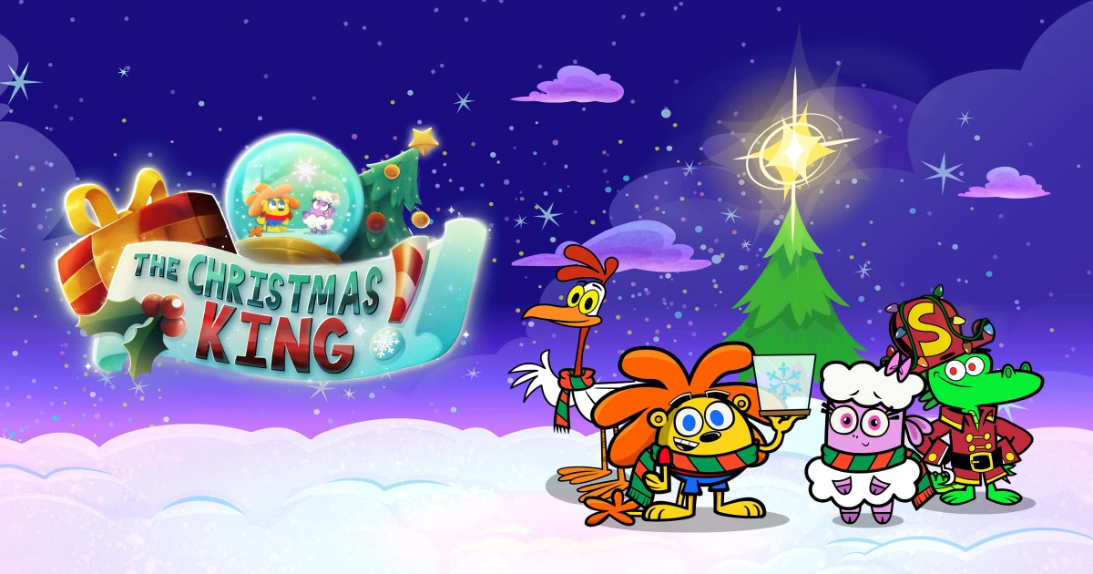 The Christmas King! A Garden Cartoon Holiday Movie!
