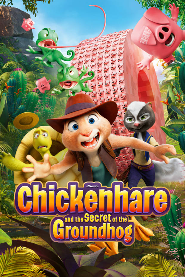 Chickenhare and the Secret of the Groundhog Movie Poster