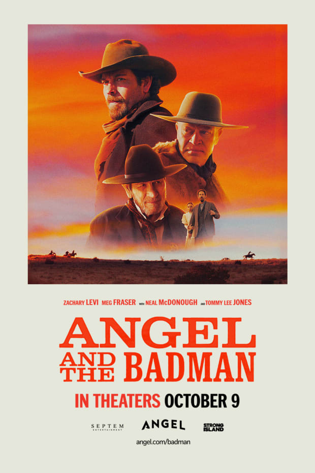 Póster de películas de Angel and the Badman