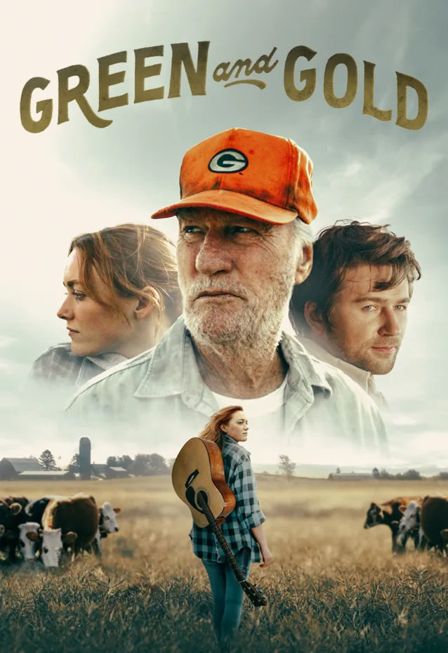 Green and Gold Movie Poster
