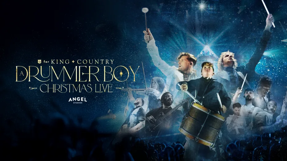 for KING + COUNTRY’s A Drummer Boy Christmas LIVE Movie Poster