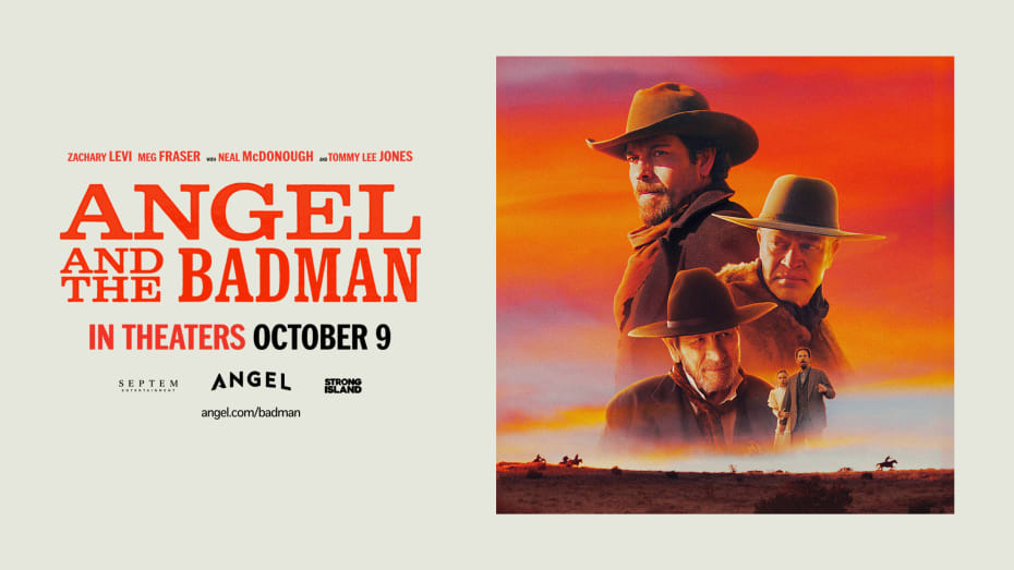 Póster de películas de Angel and the Badman