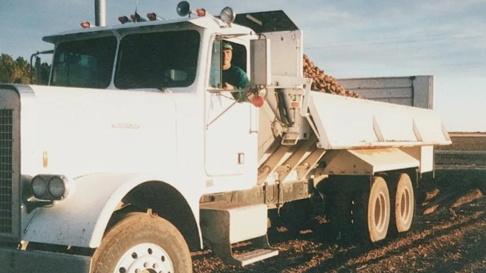 Neal Harmon Drives Spud Truck in Idaho