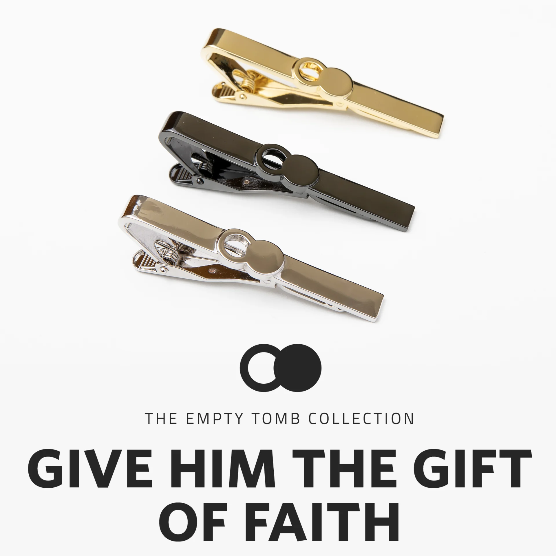 Empty Tomb Tie Clip