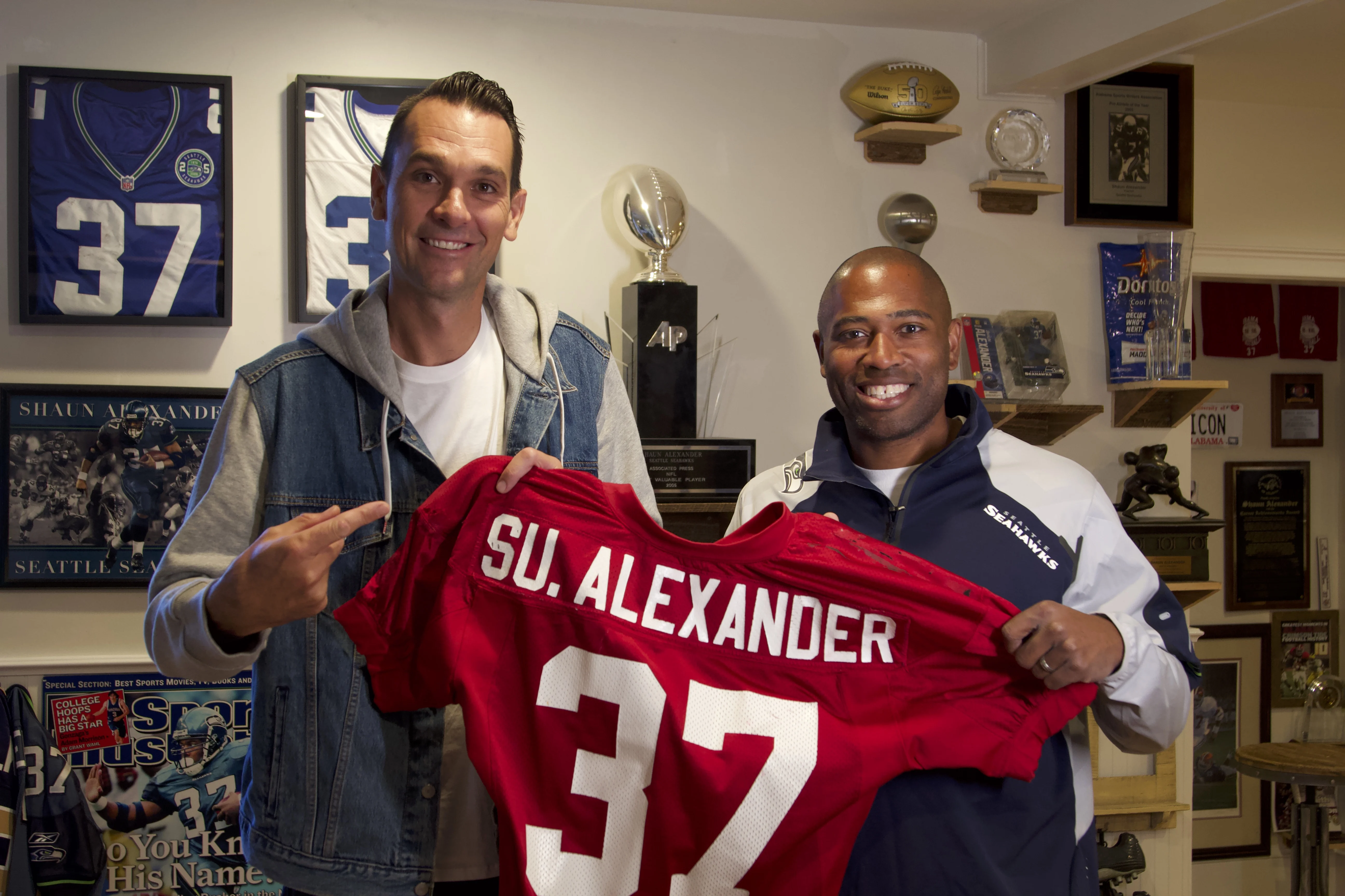 Shaun Alexander in Playing for Eternity