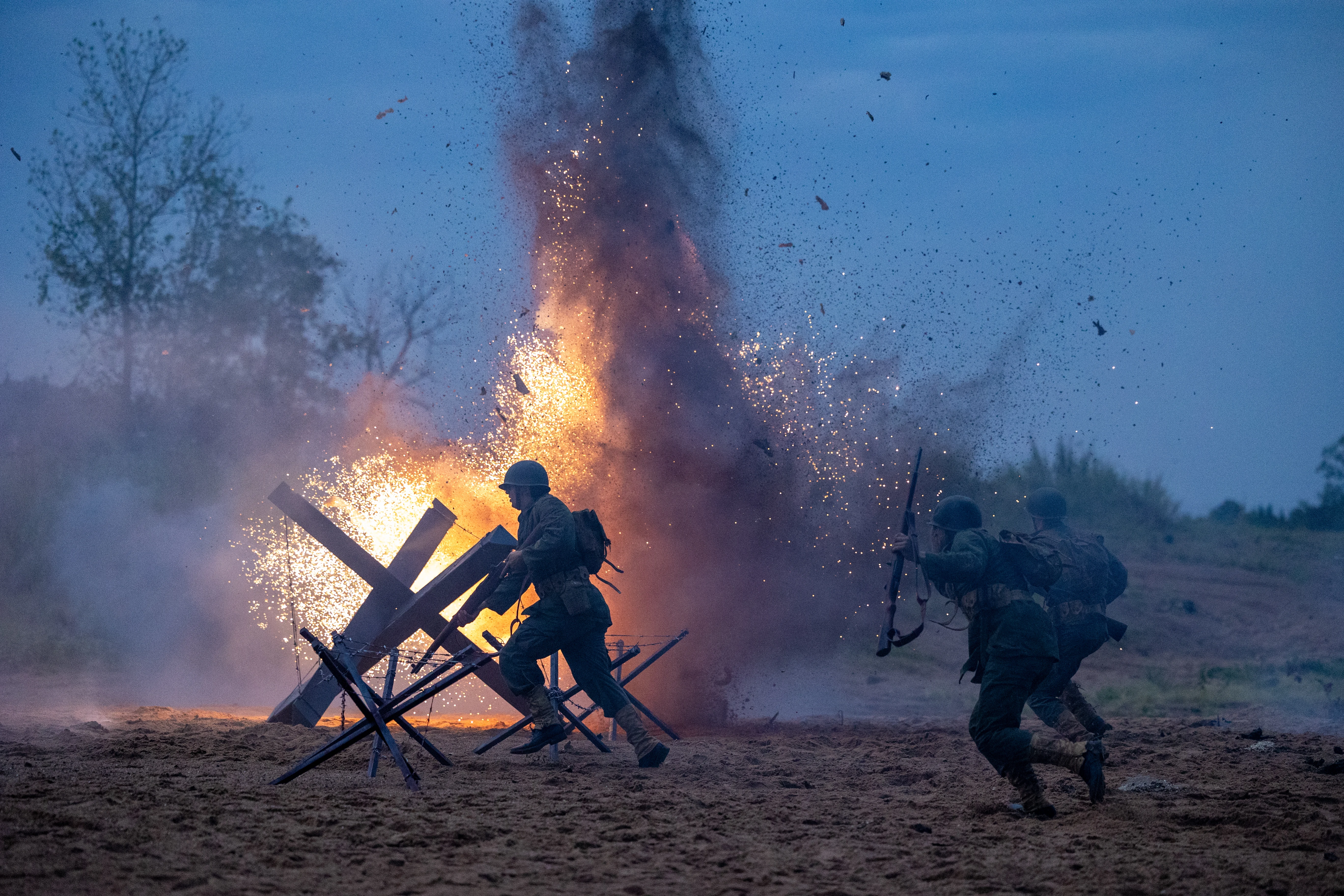 War Scene from Something to Stand For