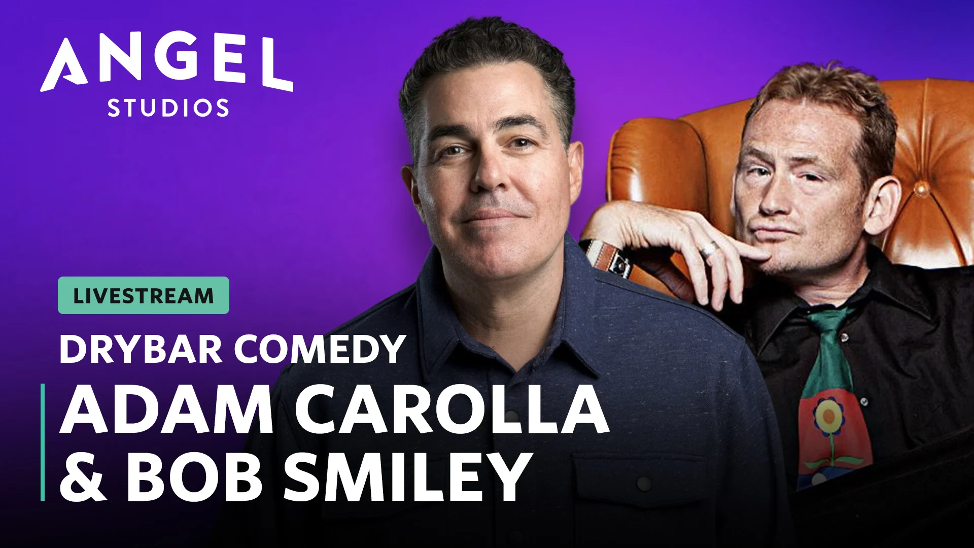 Adam Carolla and Bob Smiley