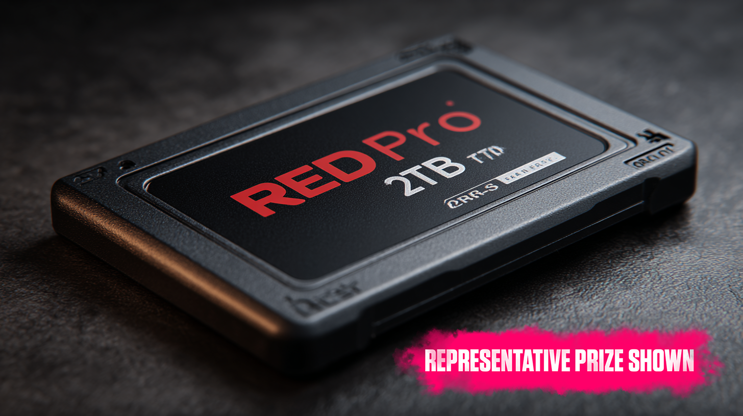 Two (2) RED CF Cards