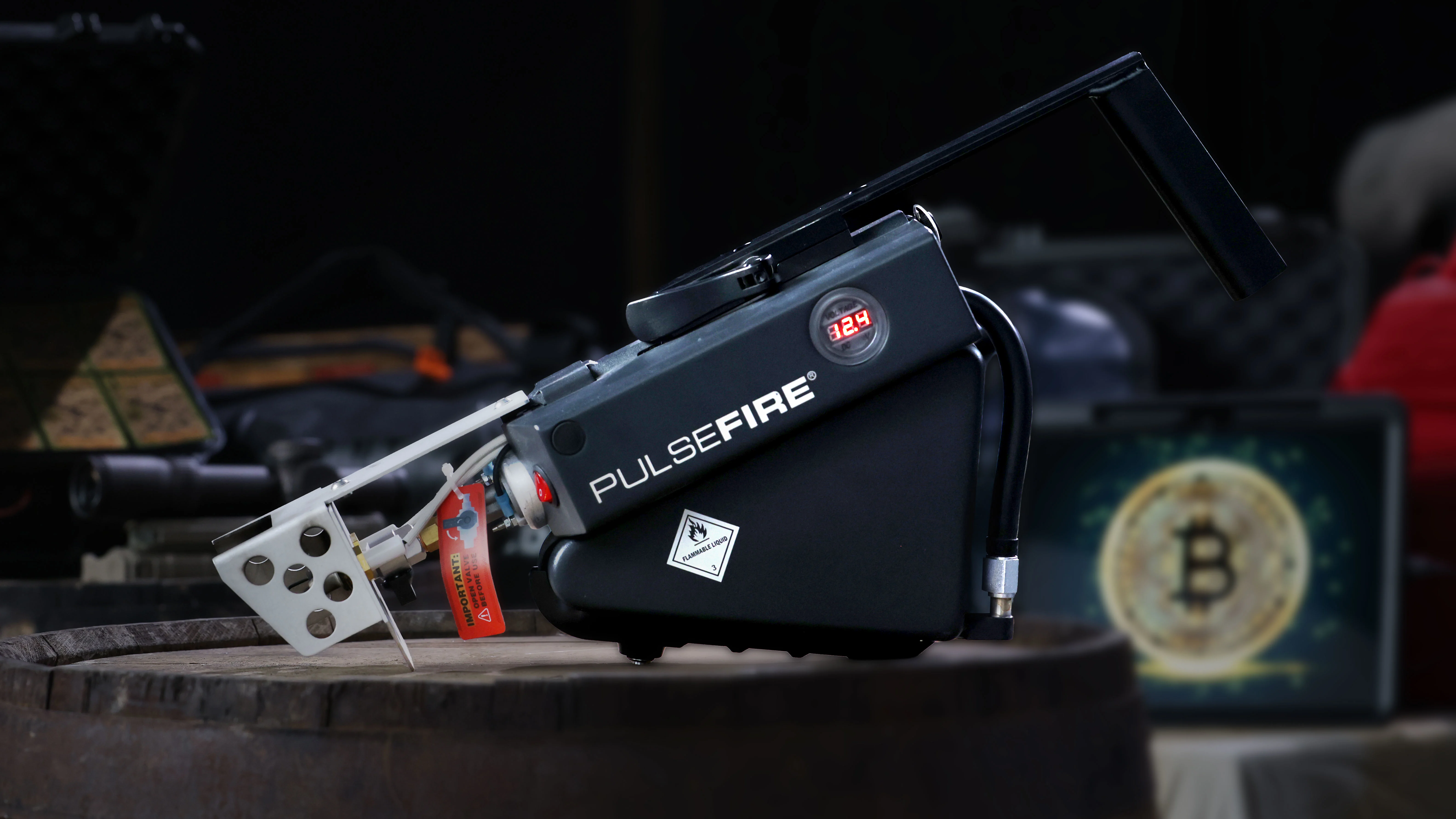 Exothermic Pulsefire Flamethrower