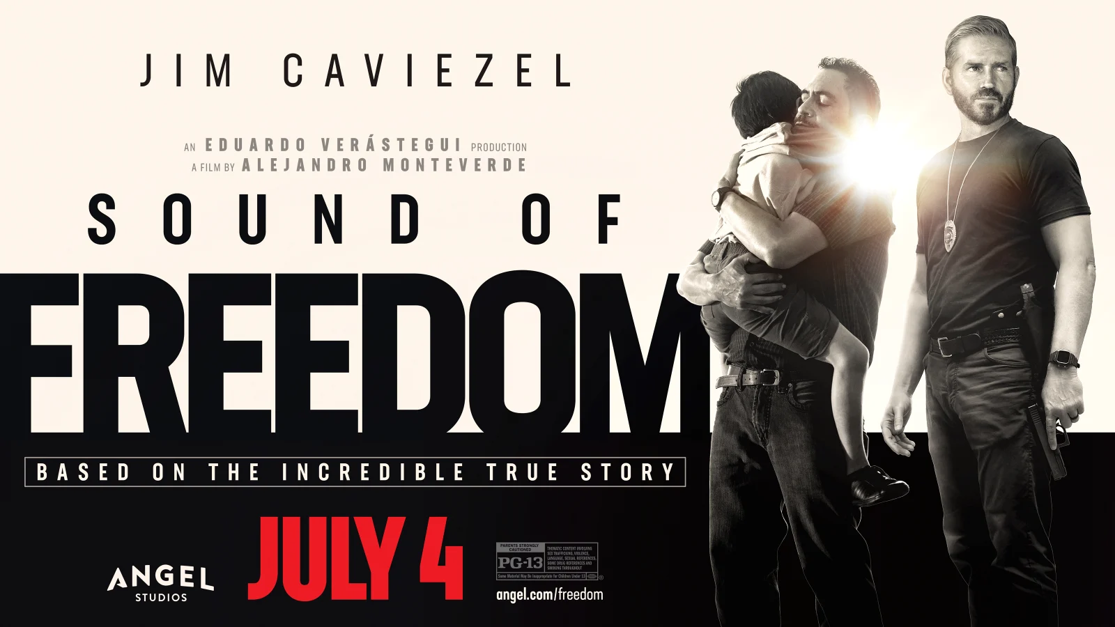 Angel Studios Announces New Film SOUND OF FREEDOM Starring Jim Caviezel